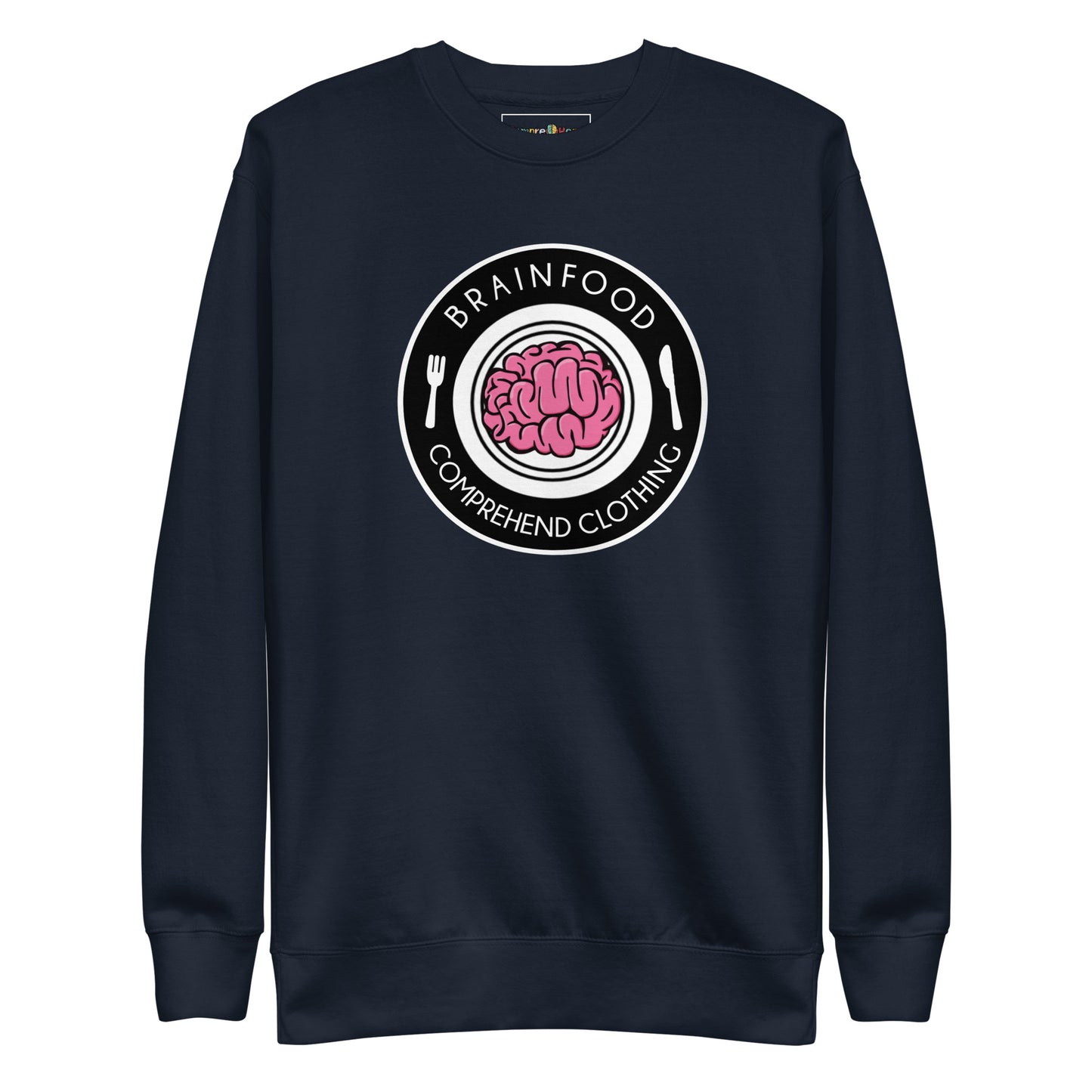 'Brain Food' - Unisex Premium Jumper (Print)